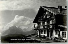 Rosshütte Foto AK Hohe Munde 1748 m Seefeld in Tirol