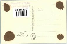Gamshütte Gebrauchsspuren Foto Hruschka Foto-AK Hüttenstempel
