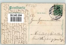 15344 O1260 Strausberg 1913 Gebrauchsspuren