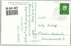 97486 W8729 Königsberg i Bay - mit Siedlung u. Kath. Kirche