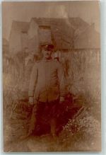 Graudenz Grudziadz 1916 Privatfoto AK Soldat