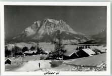 6631 Lermoos FOTO KEINE AK Ort handschriftlich Winter