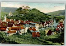 79395 W7844 Neuenburg am Rhein - Kirche Schloss Burg Brücke
