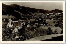 79286 W7804 Glottertal Foto AK mit Kirche St. Blasius und Kandel