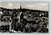 42499 W5609 Hückeswagen Foto AK Kath. Pfarrkirche