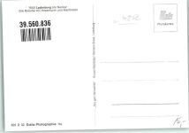 68526 W6802 Ladenburg - Die Bleiche mit Hexenturm und Martinstor