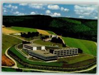 65321 W6209 Springen , Untertaunus Foto AK Fliegeraufnahme Schulungs und Erholungsheim der IG Druck und Papier Stückzahlkarte