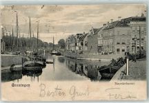 9711 Groningen 1925 Gebrauchsspuren Hafen