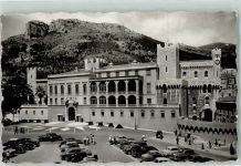 Monaco 1958 Foto AK Schloss Auto Oldtimer