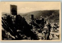 Esch sur Sure - Burg Ruine Höhenburg Kirche