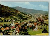 79286 W7804 Glottertal 1961 - mit Kath. Kirche St. Blasius