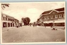 Oxford 1958 Gebrauchsspuren Brodway Didcot Foto AK