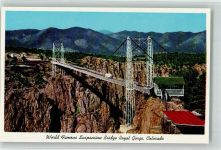 Colorado Springs - World Famos Suspension Bridge Royal Gorge