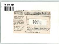 97896 W6982 Freudenberg , Baden 1980 Ganzsache