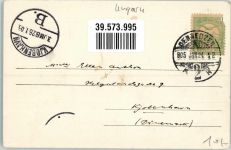 Debrecen Debreczin 1905 - Ref. Kirche Ort lt. Stempel