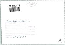 79429 W7841 Friedrichsheim FOTO KEINE AK Ort handschriftlich Foto Original aus Archiv eines Ansichtskartenverlags