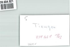 79761 W7890 Tiengen , Hochrhein - Foto Original aus Archiv eines Ansichtskartenverlags