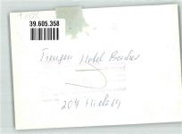 79761 W7890 Tiengen , Hochrhein - Hotel Bercher Cafe Foto Original aus Archiv eines Ansichtskartenverlags