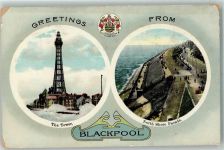 Blackpool - The Tower North Shore Parade