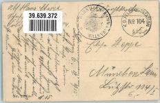 Ypres Ypern / Ieper Foto AK Feldpost WK I Nr. 104