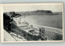 Scarborough Foto AK Schwimmbad Strand Hotel