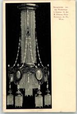 Salonluster aus der Niederlage 1 Graben 16 Gebr.Brünner Lampe Gebrauchsspuren