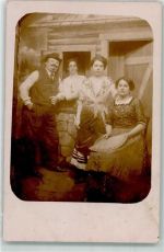 Frau hält einen Fächer in der Hand Studio Foto Theodor Bauer Wien Fächer 1913 Privatfoto AK
