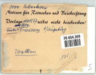 86316 W8904 Friedberg , Bay FOTO KEINE AK Kirche Fabrik Auto Ort handschriftlich Foto Original aus Archiv eines Ansichtskartenverlags