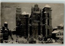12000 Rodez 1915 Winter Kirche Kathedrale Feldpost WK I