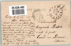 12000 Rodez 1915 Winter Kirche Kathedrale Feldpost WK I