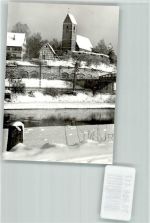 73207 W7310 Plochingen Foto AK Ort handschriftlich Winter