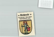 99752 O5502 Bleicherode Vignette Freist. Preußen Prov. Sachsen Regierungsbezirk Erfurt
