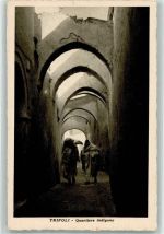 Tripolis Foto AK Gasse