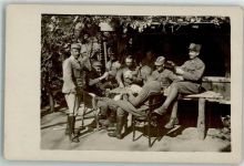 Soldaten Skat Privatfoto AK