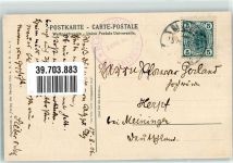 Ulmer Hütte 1906 - Hüttenstempel