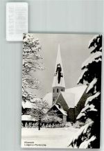 48324 W4415 Albersloh FOTO KEINE AK Winter Ludgerus Pfarrkirche