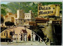 Monaco 1982 Foto AK Schloss Uniform