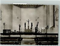 48720 W4428 Darfeld Foto AK Inneres der St. Nikolaus Kirche