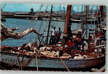 Port of Spain 1968 Foto AK Hafen