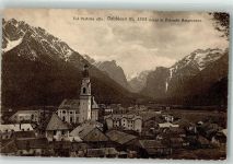 39034 Toblach Dobbiaco Foto AK Kirche