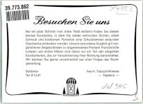 32105 W4902 Schötmar FOTO KEINE AK Geschäft Tobisch-Wimmer