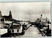 Liverpool Foto AK Hafen Dampfschiff