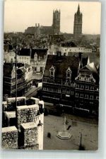 Gand Gent Foto AK Ort handschriftlich