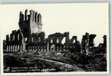 Ypres Ypern / Ieper 1914 Foto AK WK I Les Halles et le Beffroi Trümmer Ruinen