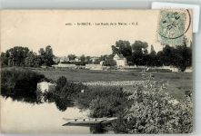 94100 Saint-Maur-des-Fosses - La Marne Briefmarke Bildseite