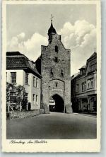 32825 W4933 Blomberg , Lippe Foto AK Stadttor