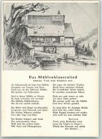 78078 W7735 Kappel , Schwarzw-Baar-Kr - Das Mühlenklausenlied