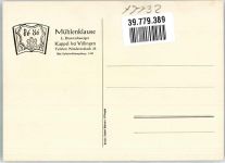 78078 W7735 Kappel , Schwarzw-Baar-Kr - Das Mühlenklausenlied