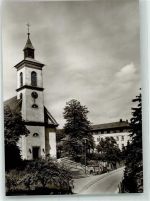 79730 W7886 Murg , Baden Foto AK Kirche Vinzentiushaus