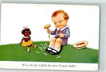 Kind Puppe WBSS 8456/2 Wills, J. Künstlerkarte